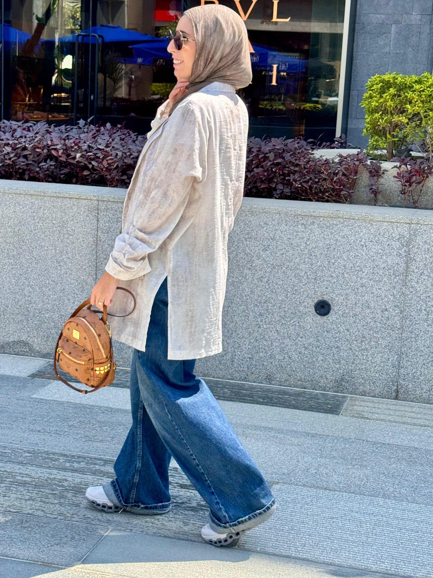 Lenin blazer in Beige