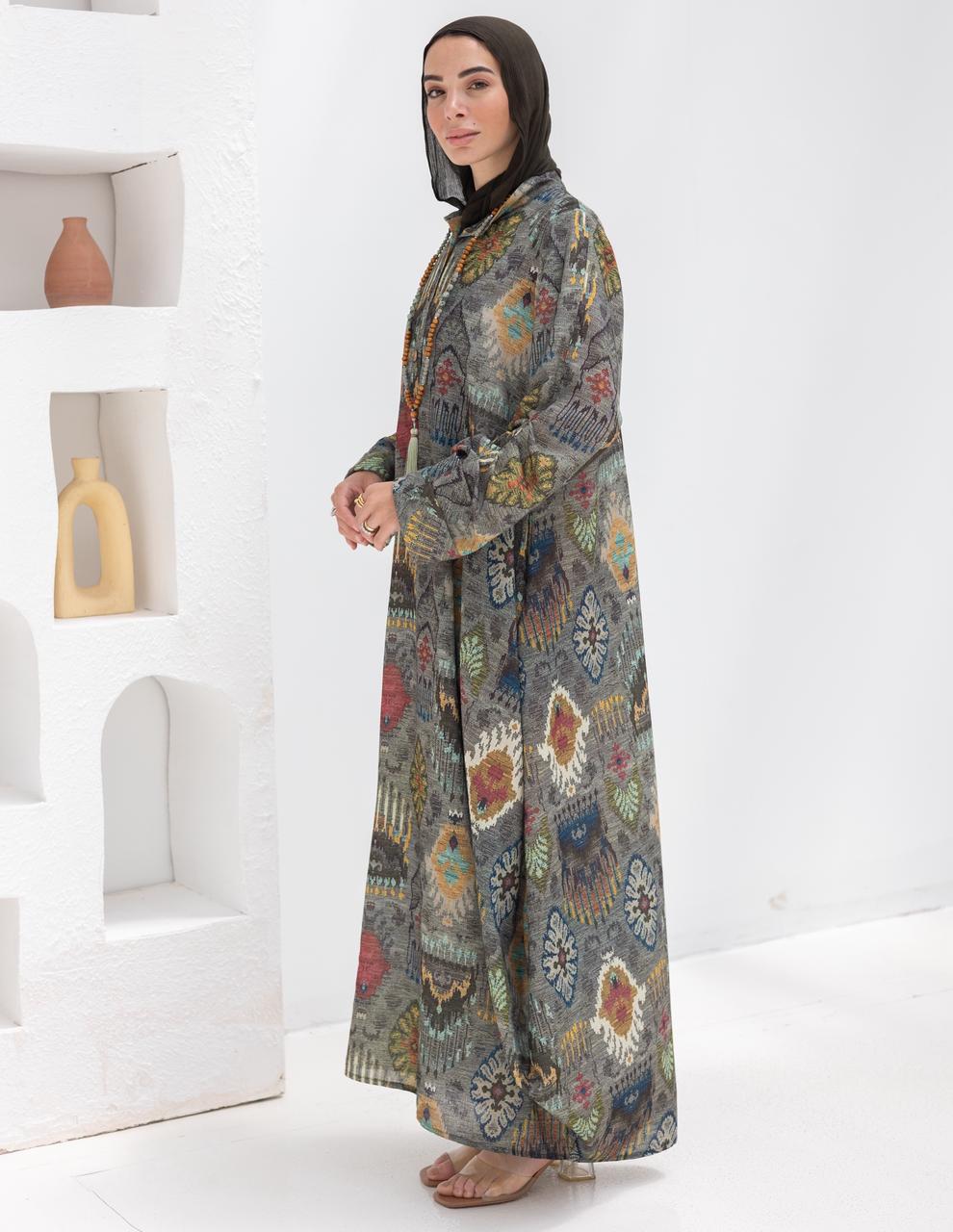 Bohemian printed Lenin dress