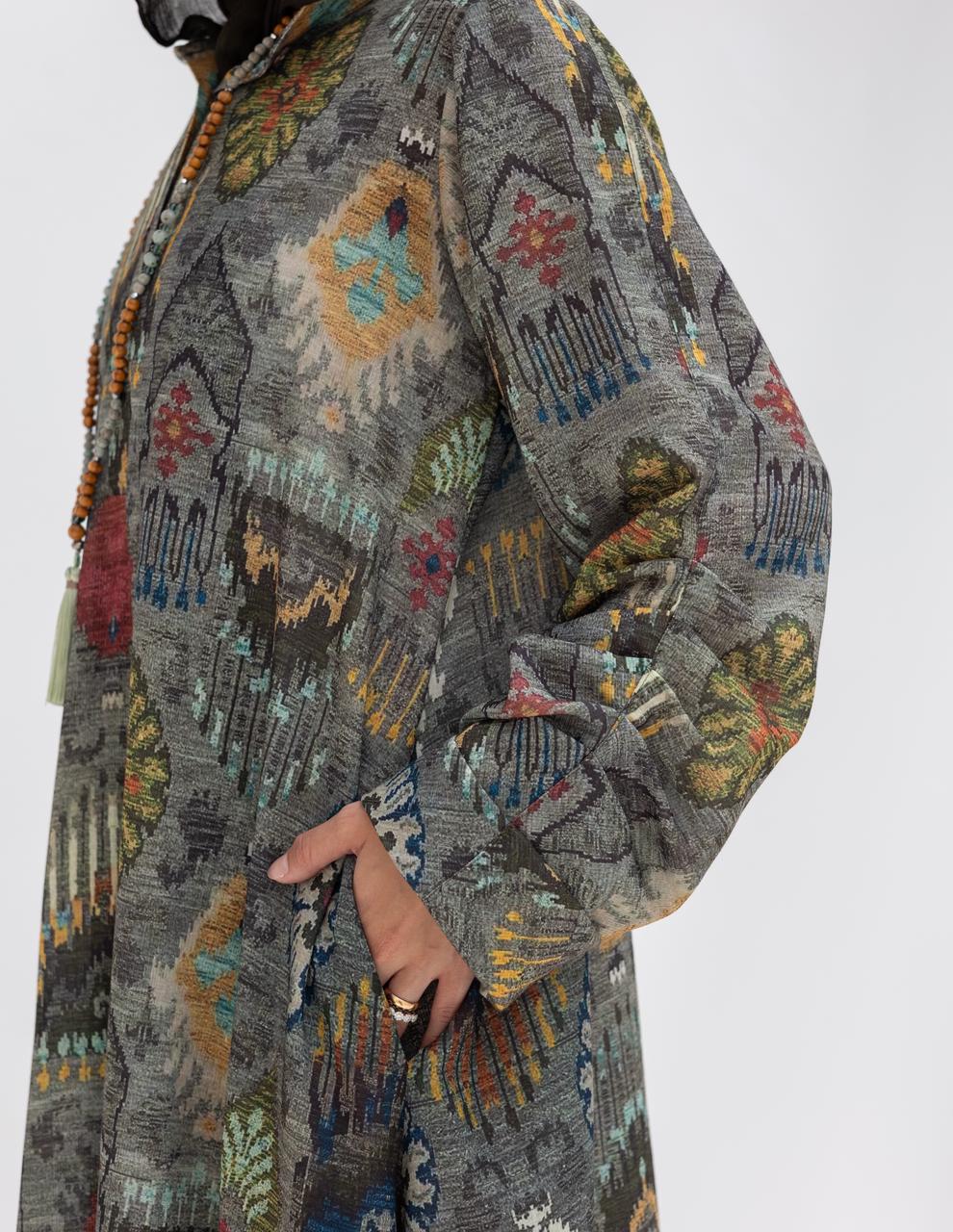 Bohemian printed Lenin dress