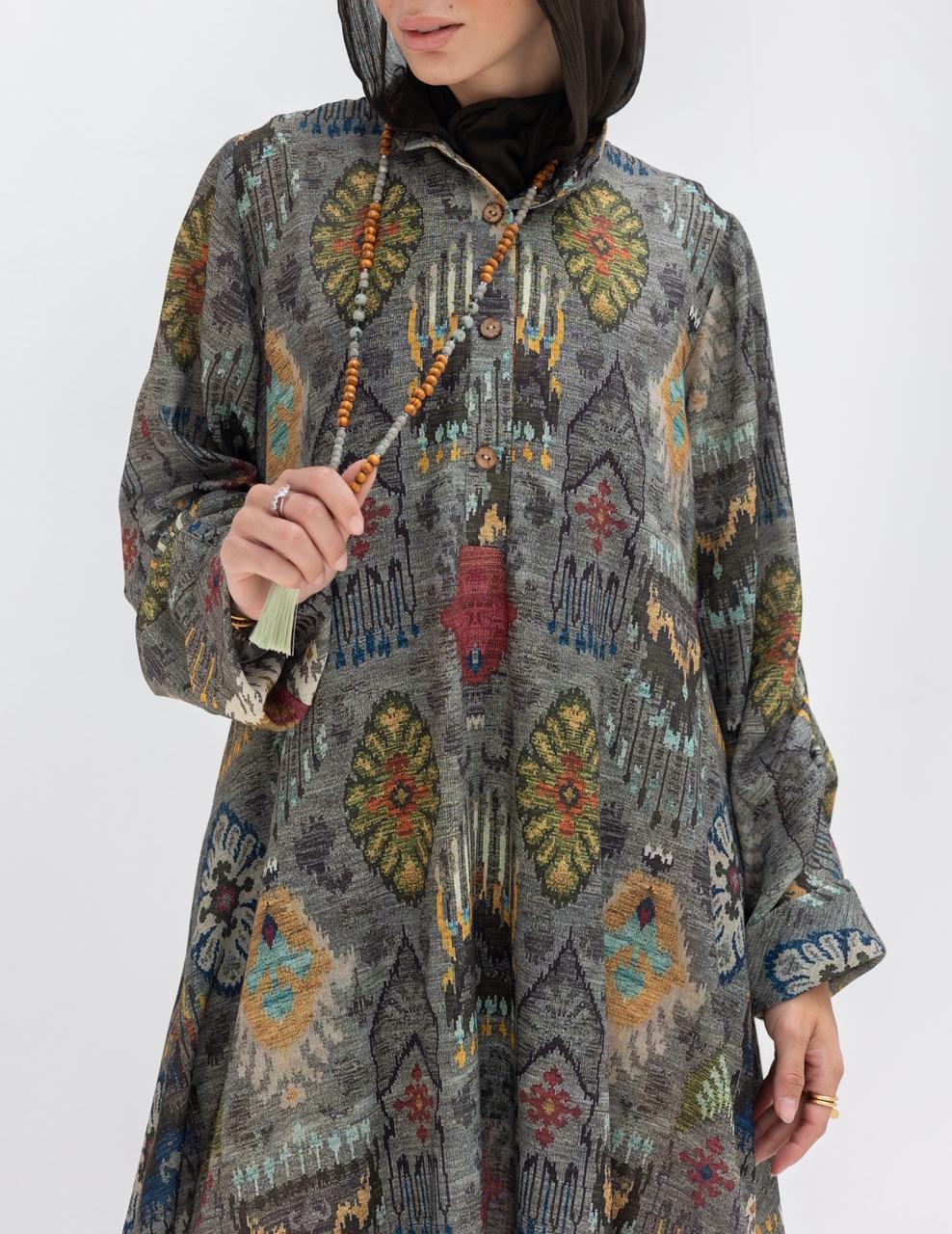 Bohemian printed Lenin dress