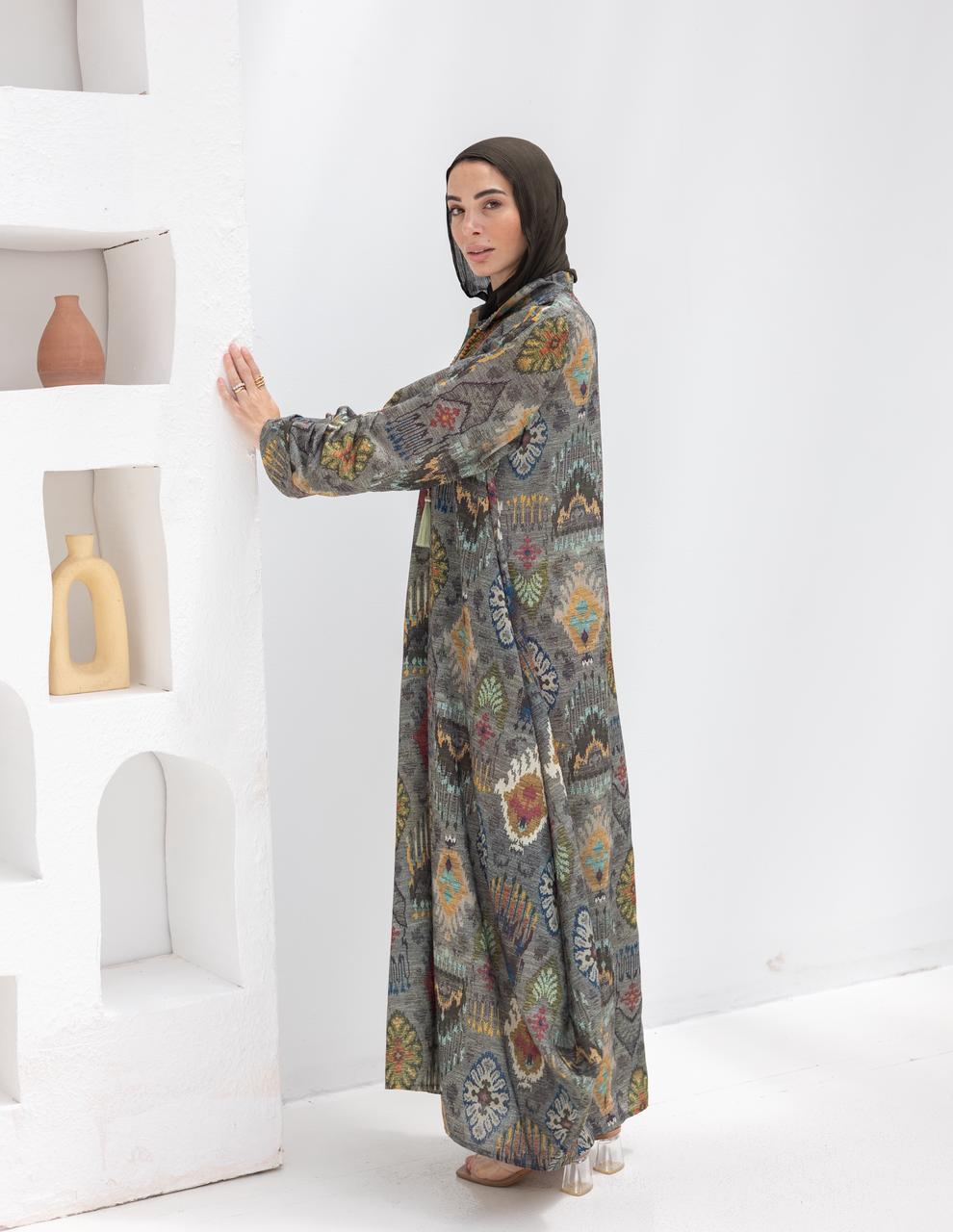 Bohemian printed Lenin dress