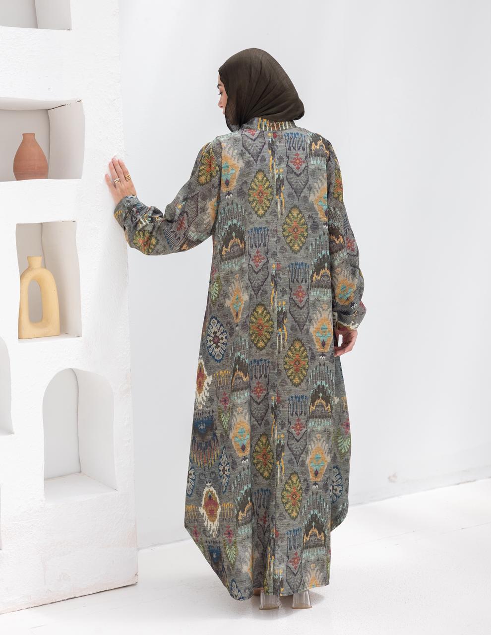 Bohemian printed Lenin dress