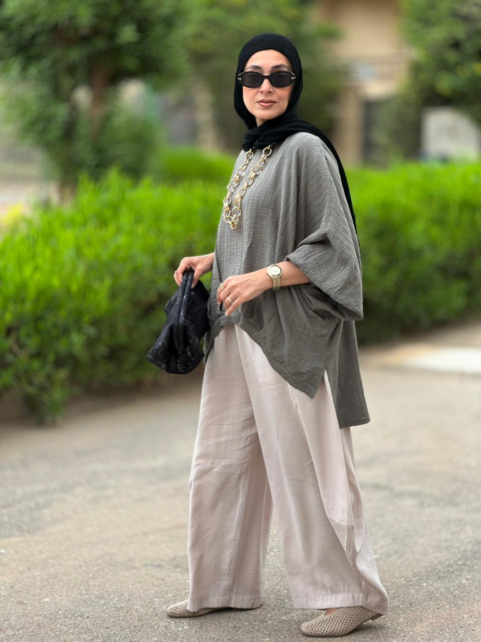 Soft summer light Gypsy pants in Light Beige