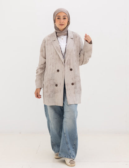 Lenin blazer in beige