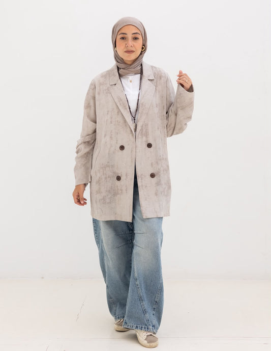 Lenin blazer in beige