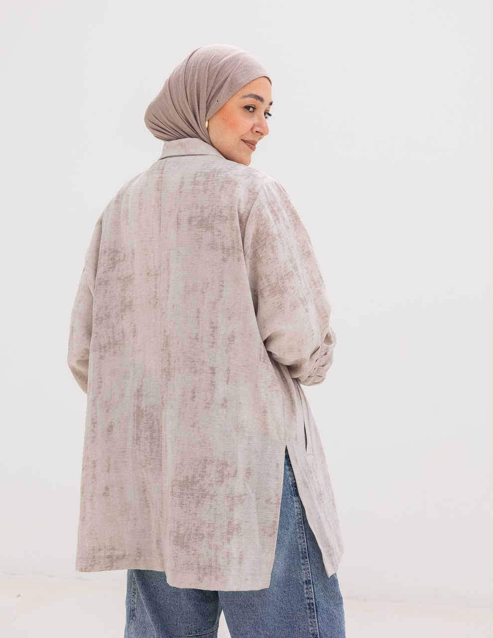 Lenin blazer in beige