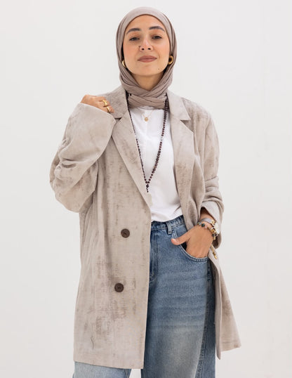 Lenin blazer in beige