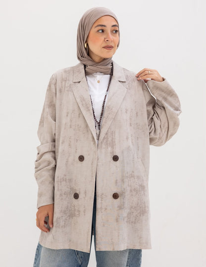 Lenin blazer in beige