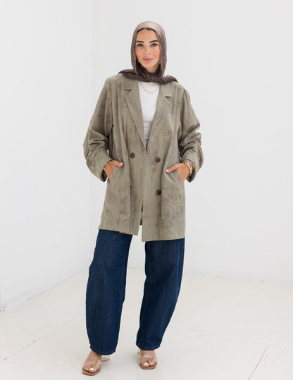 Lenin blazer in Olive