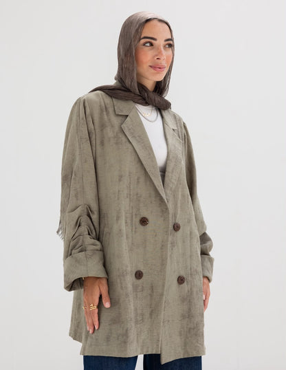 Lenin blazer in Olive