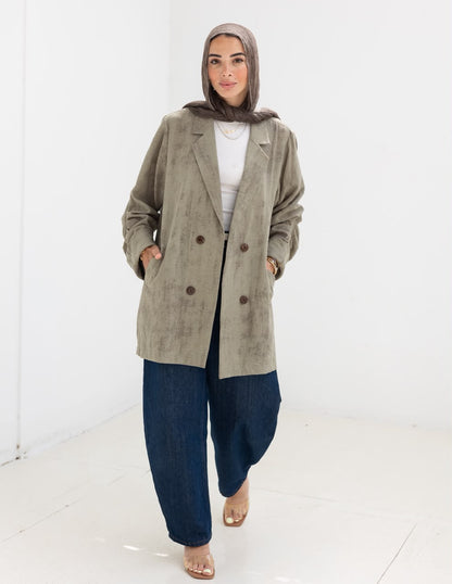 Lenin blazer in Olive
