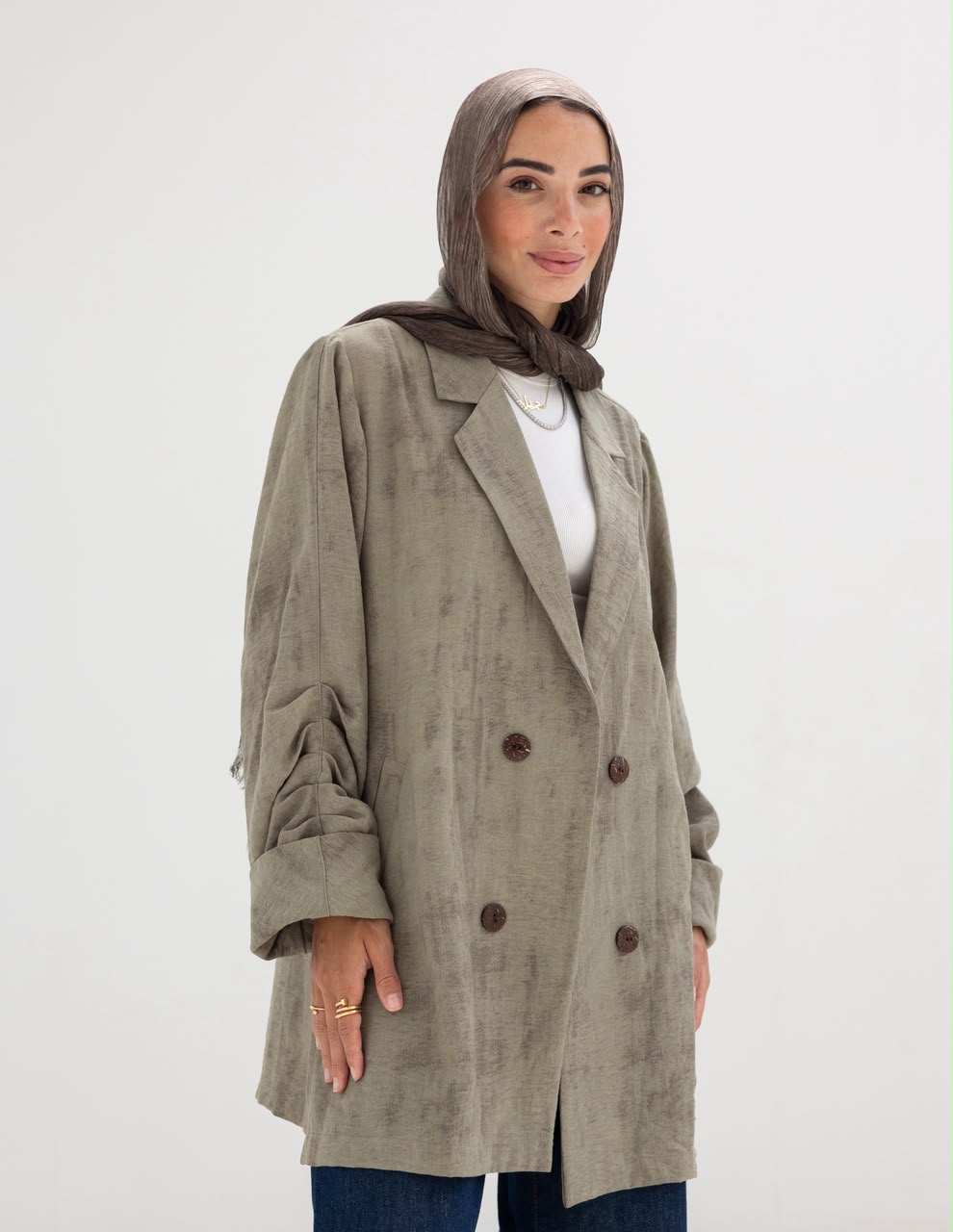 Lenin blazer in Olive