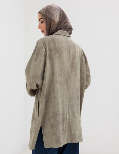 Lenin blazer in Olive