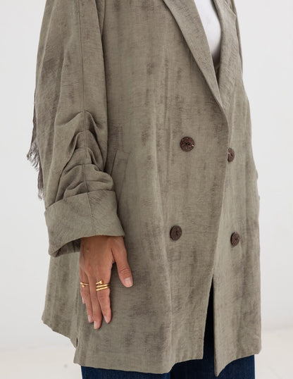 Lenin blazer in Olive