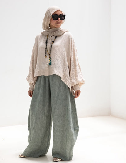 Lenin Gypsy pants in Dark Mint