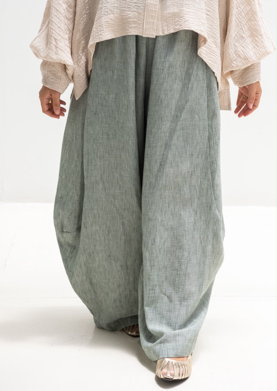 Lenin Gypsy pants in Dark Mint