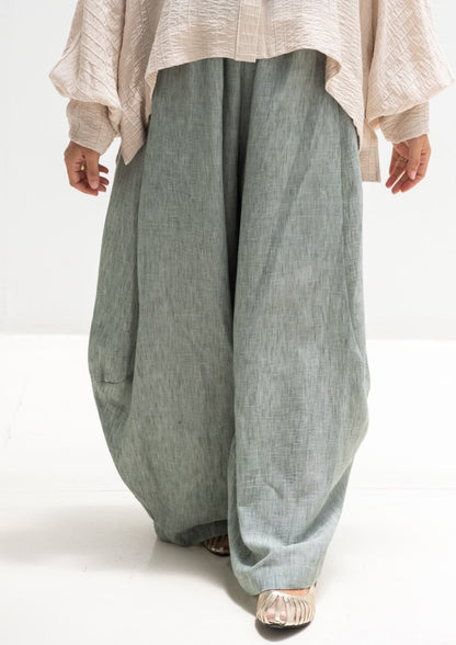 Lenin Gypsy pants in Dark Mint