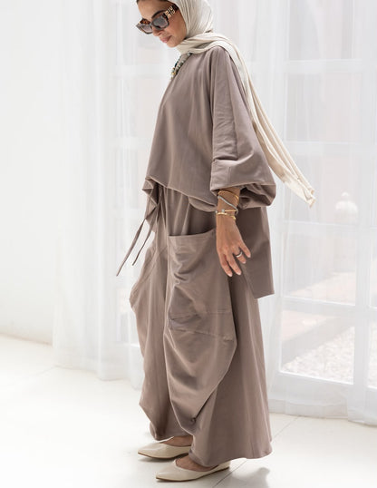 Trendy cotton set in Cafe
