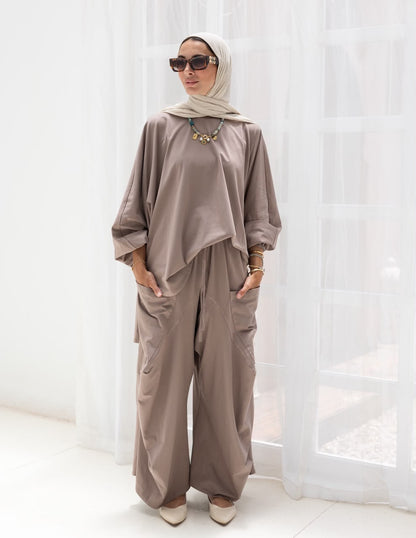 Trendy cotton set in Cafe