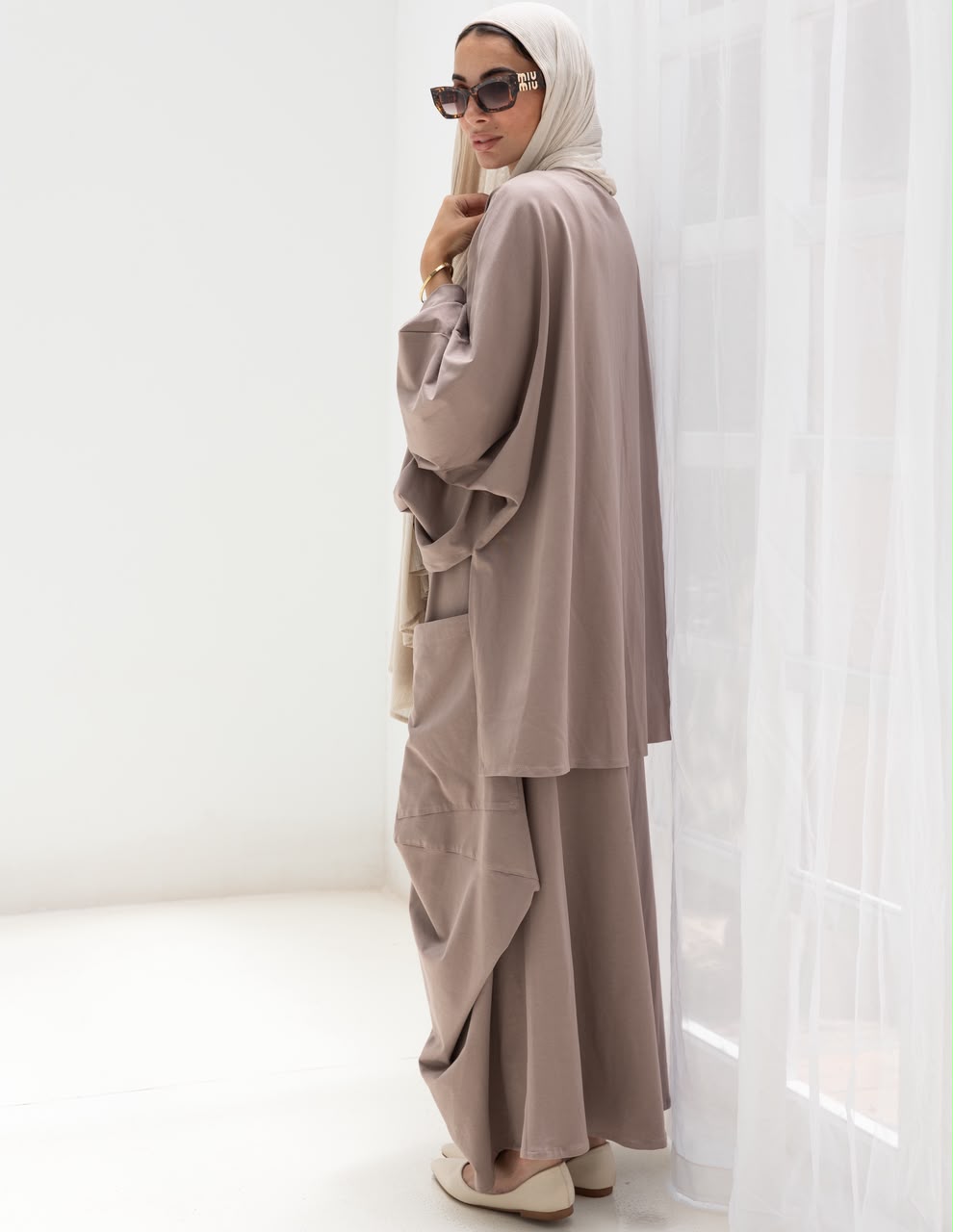 Trendy cotton set in Cafe