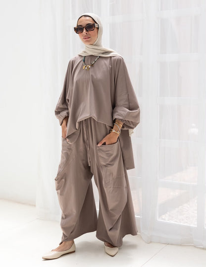 Trendy cotton set in Cafe
