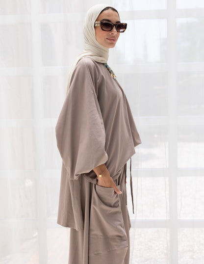 Trendy cotton set in Cafe