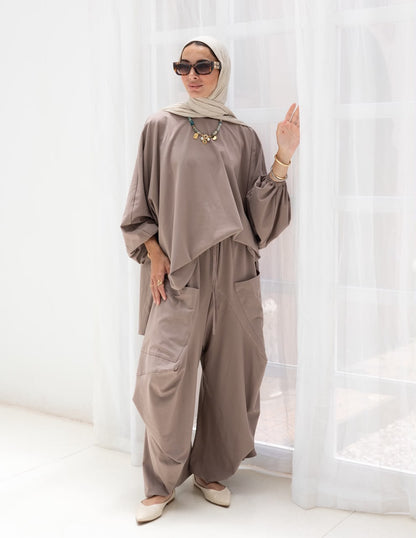 Trendy cotton set in Cafe