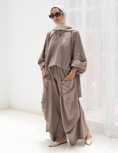 Trendy cotton set in Cafe