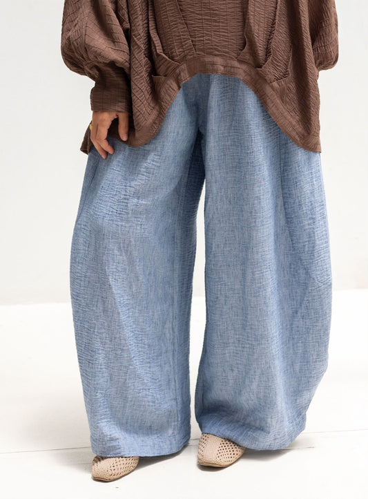 Lenin Gypsy pants in Baby blue