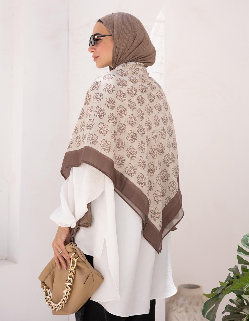 Printed cotton shawl