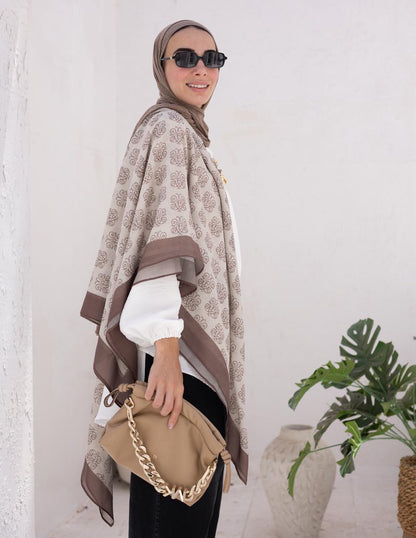 Printed cotton shawl