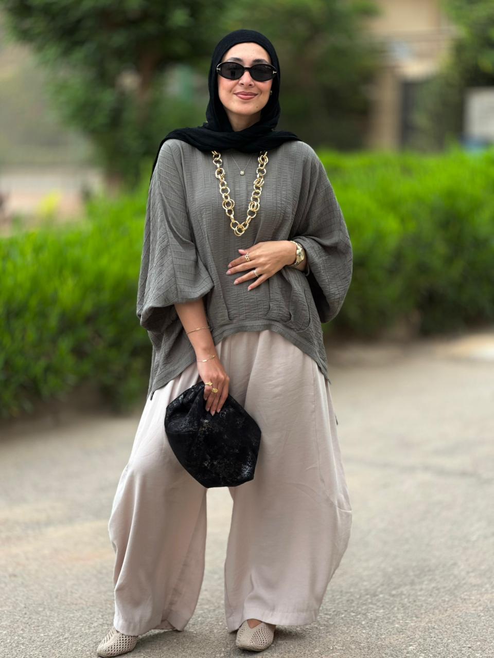 Soft summer light Gypsy pants in Light Beige