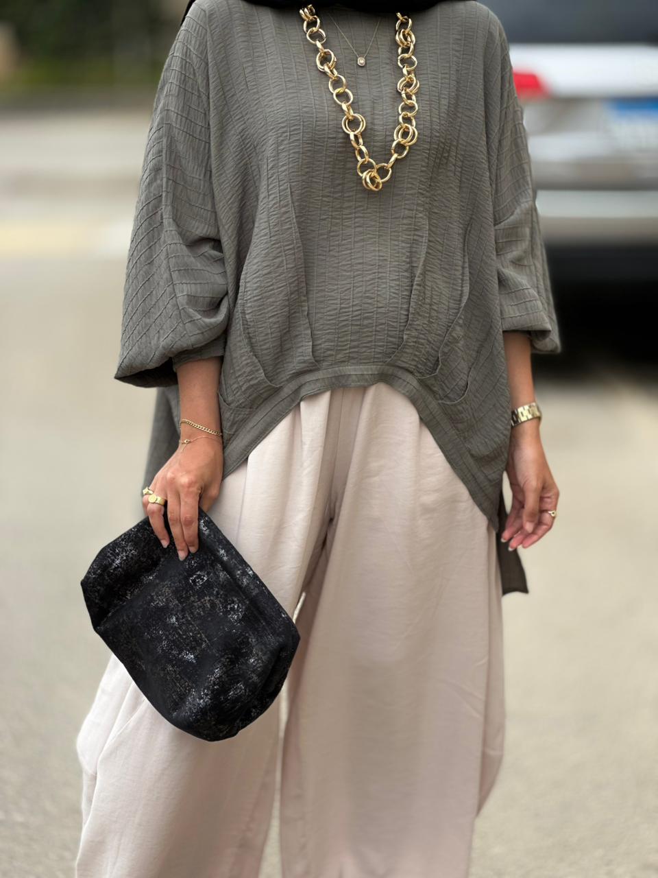 Soft summer light Gypsy pants in Light Beige