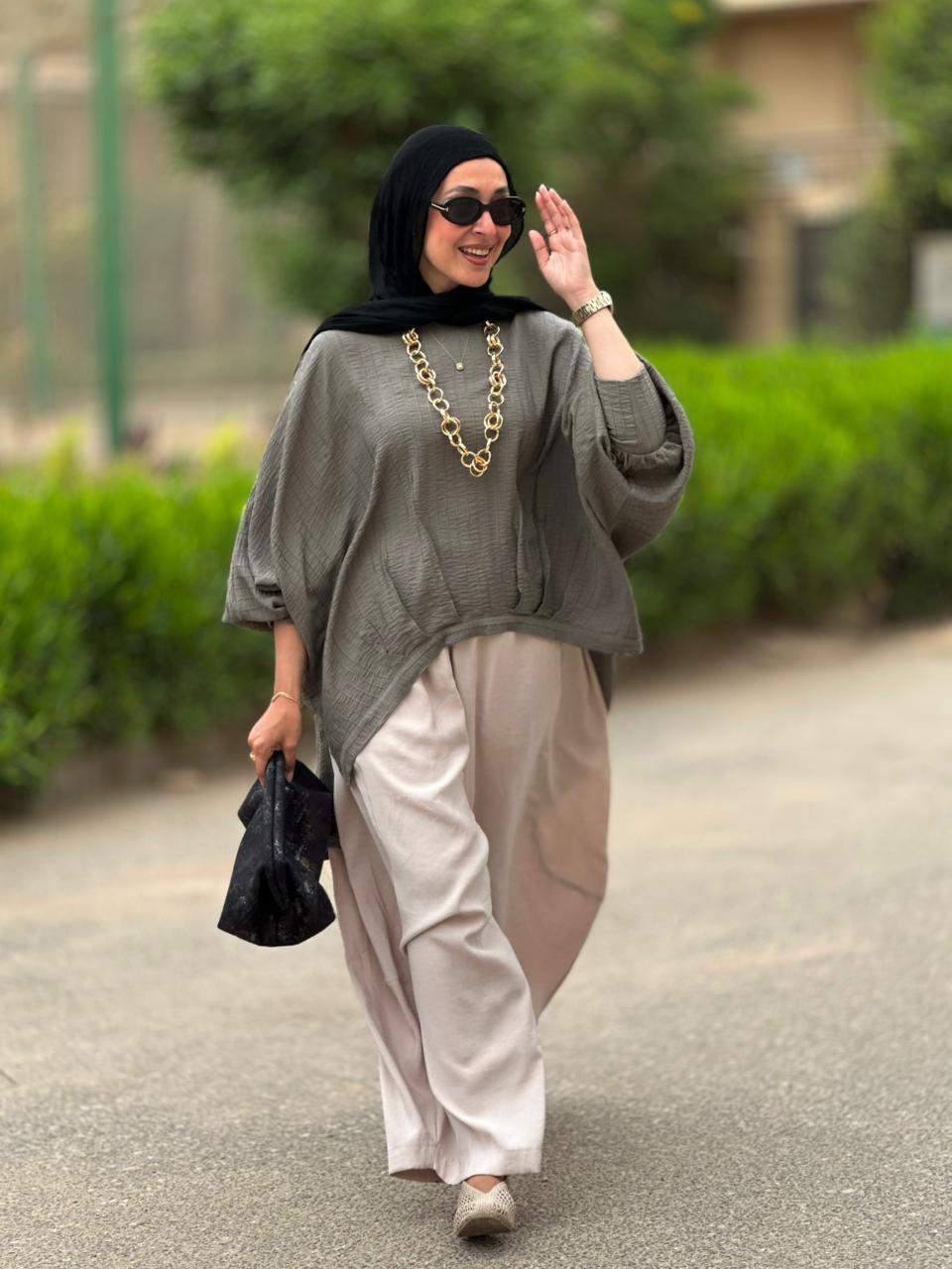 Soft summer light Gypsy pants in Light Beige