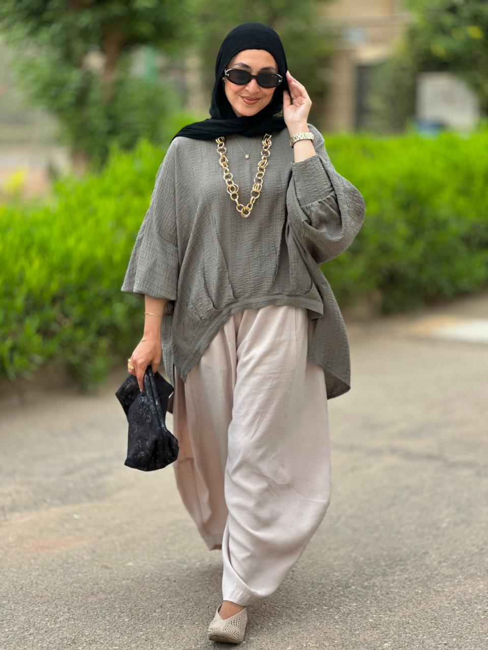 Soft summer light Gypsy pants in Light Beige