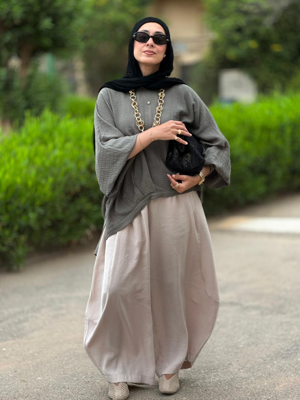 Soft summer light Gypsy pants in Light Beige