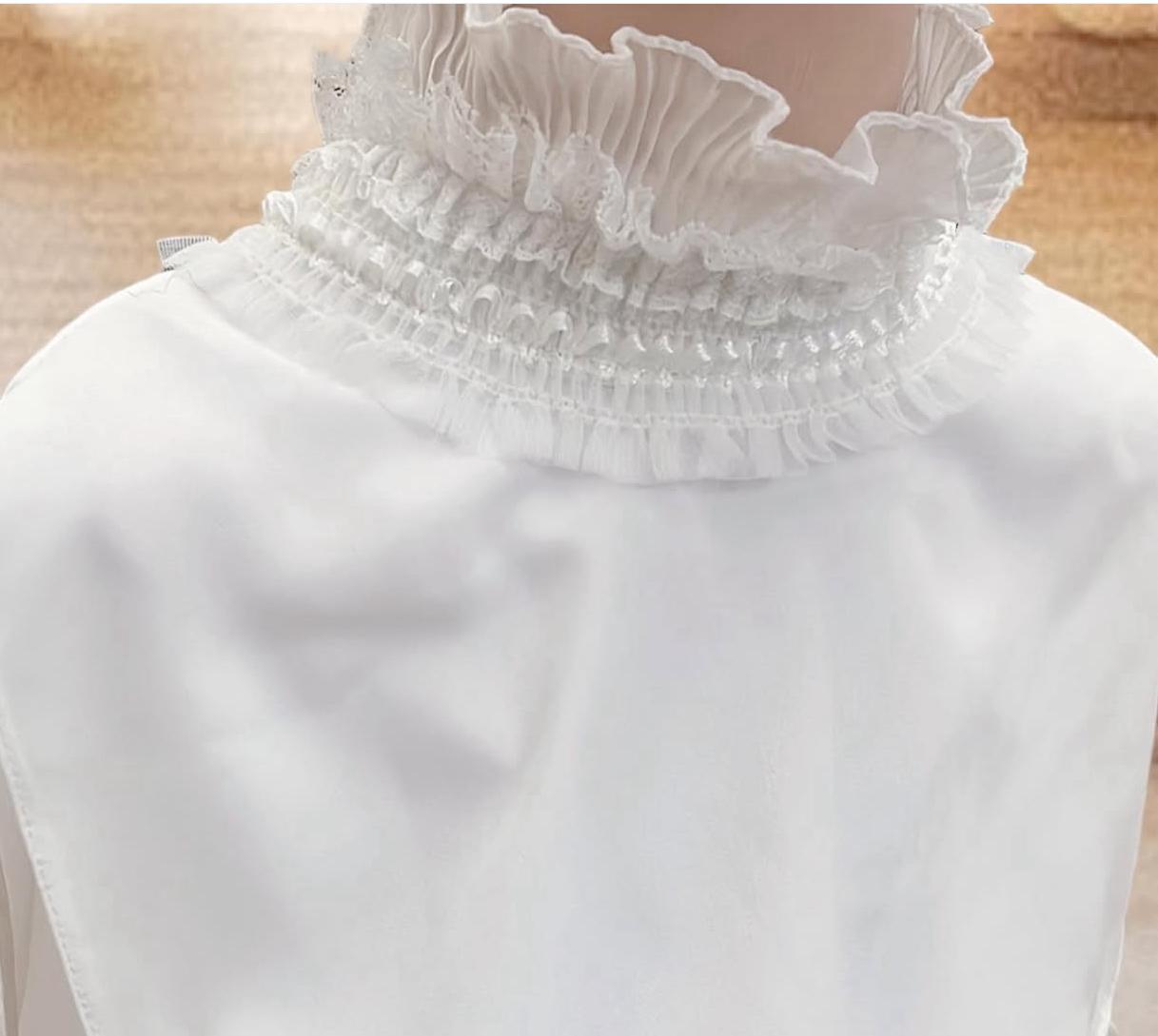 crushed white collar