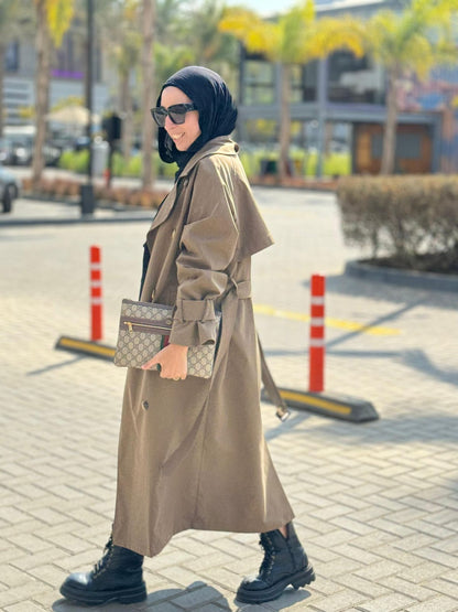 Olive Trench coat