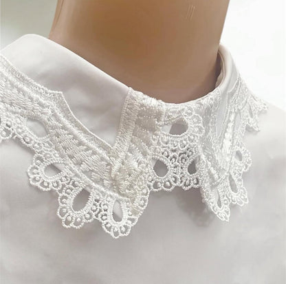 petal lace Collar