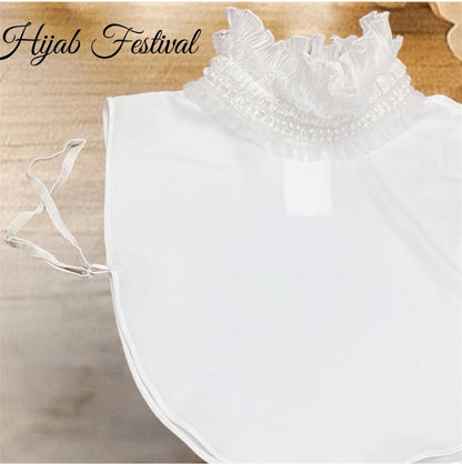 crushed white collar