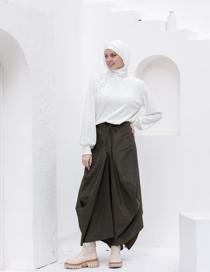Waterproof Gypsy skirt in Olive