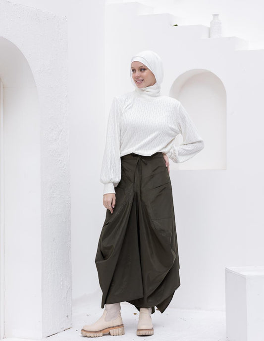 Waterproof Gypsy skirt in Olive