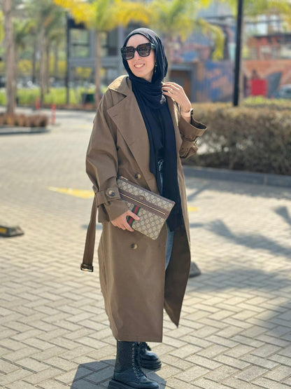 Olive Trench coat