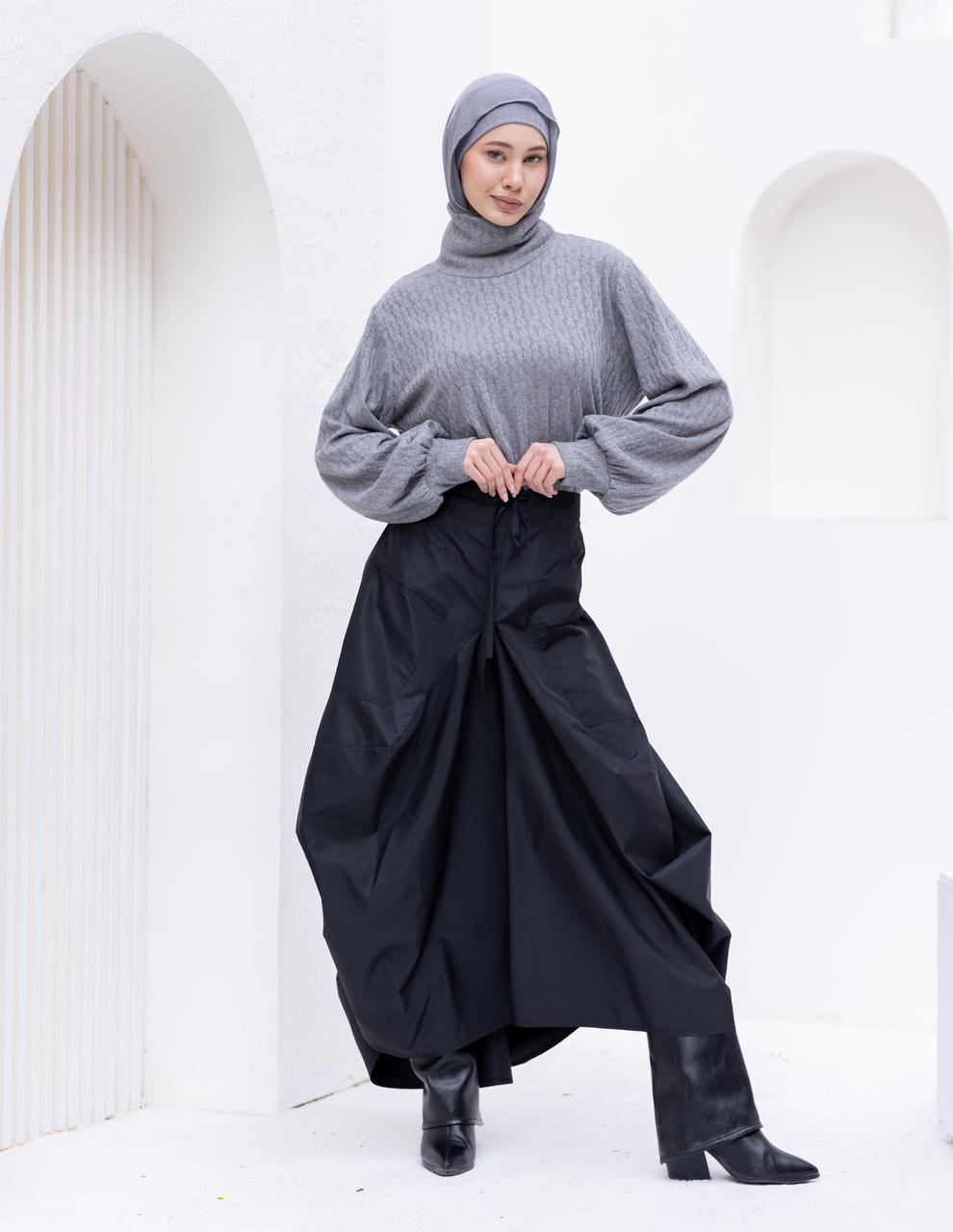 Waterproof Gypsy skirt in Black