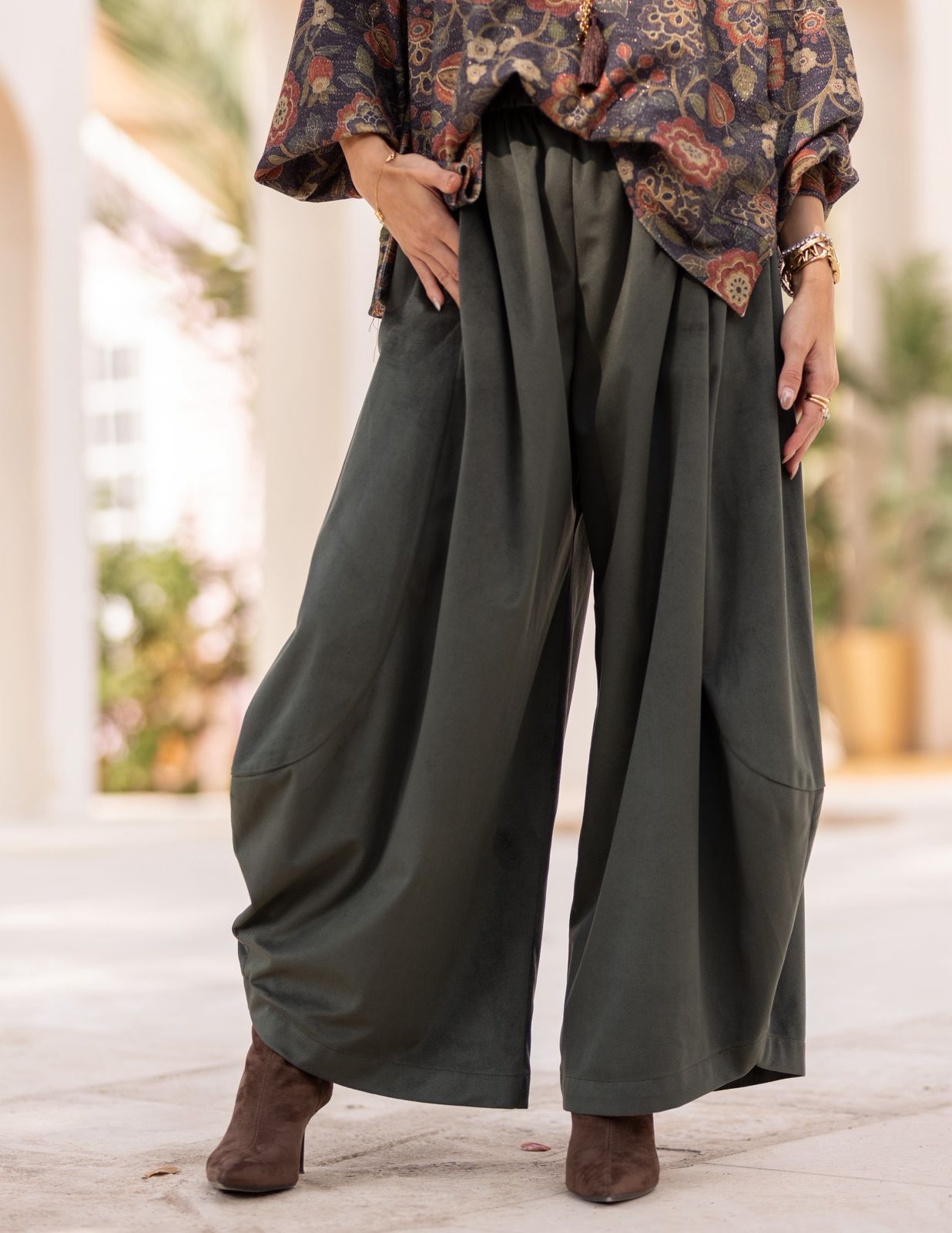 Gypsy pants in Olive