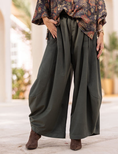 Gypsy pants in Olive