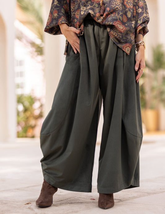Gypsy pants in Olive